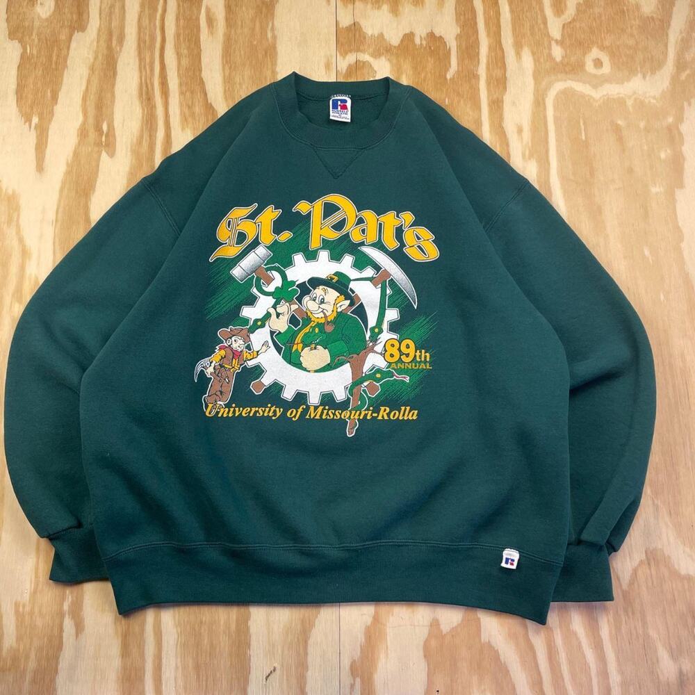 Vintage 1990s Russell Athletic St. Patrick’s Celebration Crewneck – Men’s XL